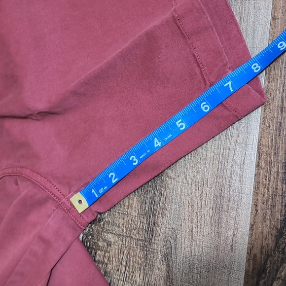 *NWT* Bearbottom Stretch Short Maroon Elastic Waistband Size XXL 7" Inseam - Picture 9 of 10